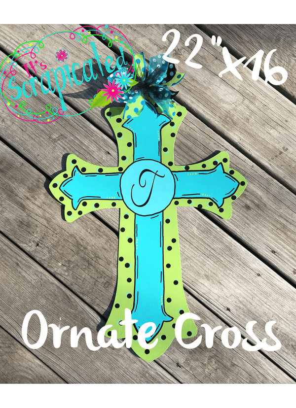 Bare Metal - Ornate Cross It's Scrapicated, LLC 