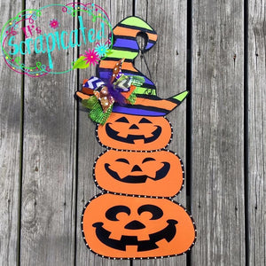 Bare Metal - Stacked Jack-o-lanterns It's Scrapicated, LLC 