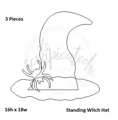 Bare Metal - Standing Witch Hat It's Scrapicated, LLC 